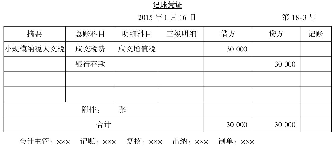 小(xiǎo)规模纳税人增值税怎么做会计核算？附案例详解