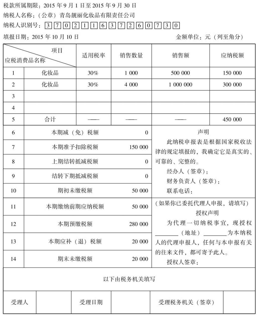 消费税纳税申报需要准备哪些材料？消费税申报表怎么填？