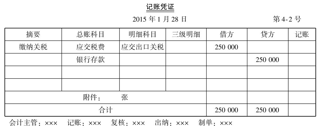 关税会计核算怎么做？关税如何进行核算记账凭证编制？